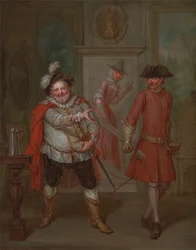 Szene aus Shakespeares Henry IV, Teil I